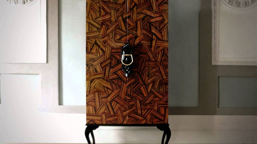 A cabinet design by Tony Smith.