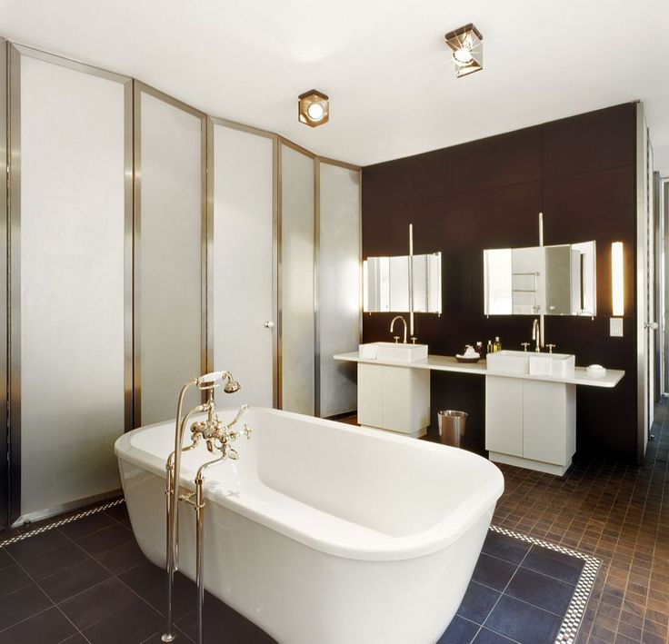 Luxury bathroom design by Andree Putman