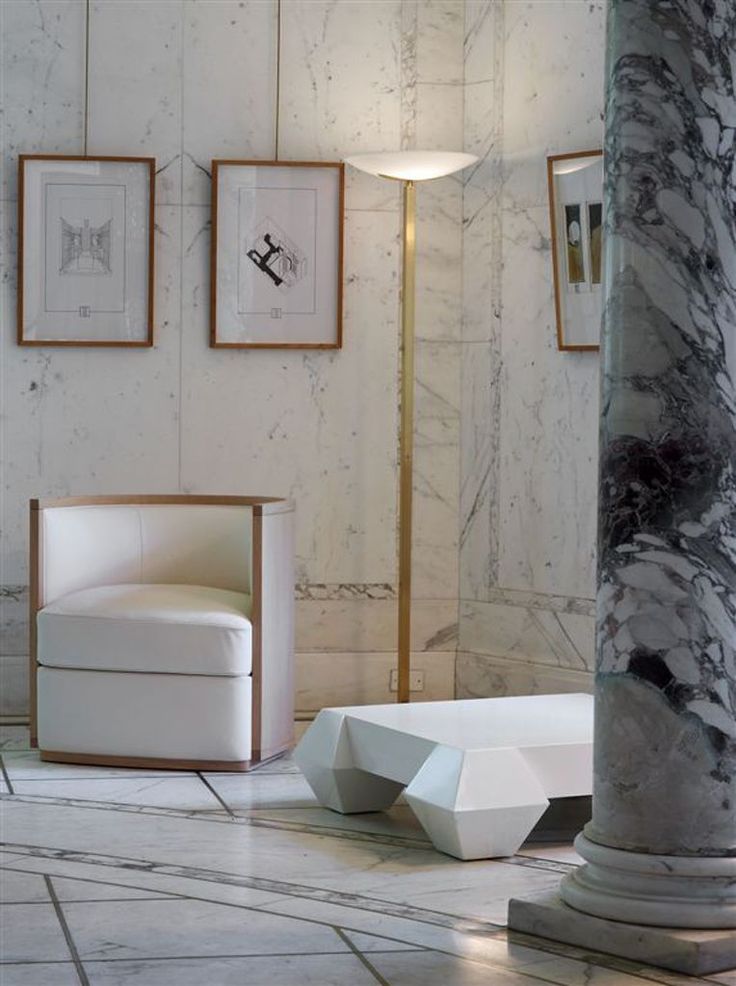 Marble design at Spa design project in NYC