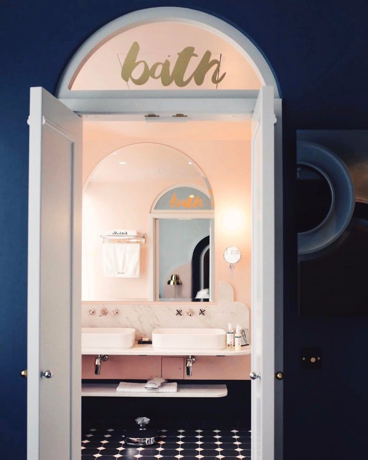 The Most Instagrammable Hotel Bathrooms in the World | www.bocadolobo.com #homedecorideas #homedecor #hotelbathroom #bathrooms #instagram #instagramable #decorations #photogenic #interiordesign @homedecorideas