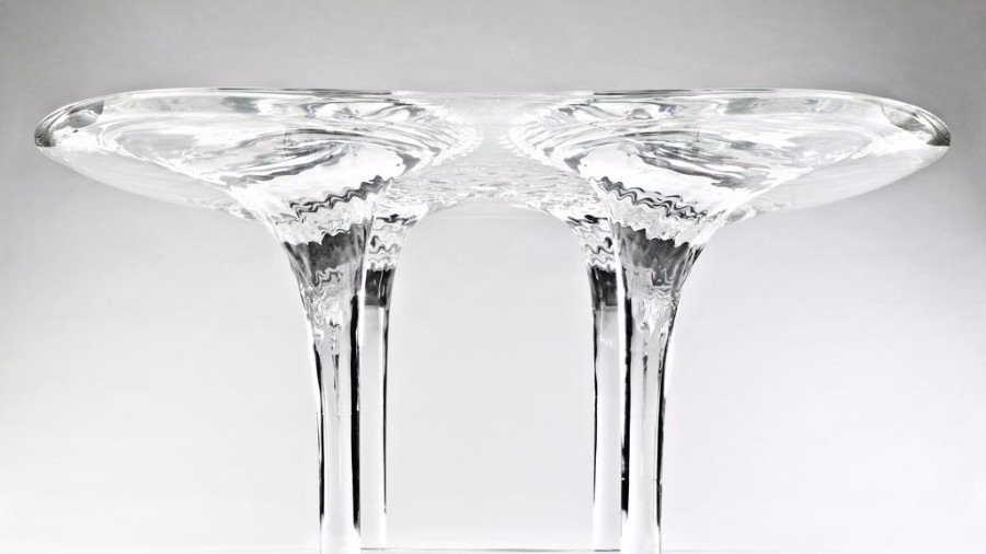 The Liquid Glacial Home Furniture Collection By Zaha Hadid Home