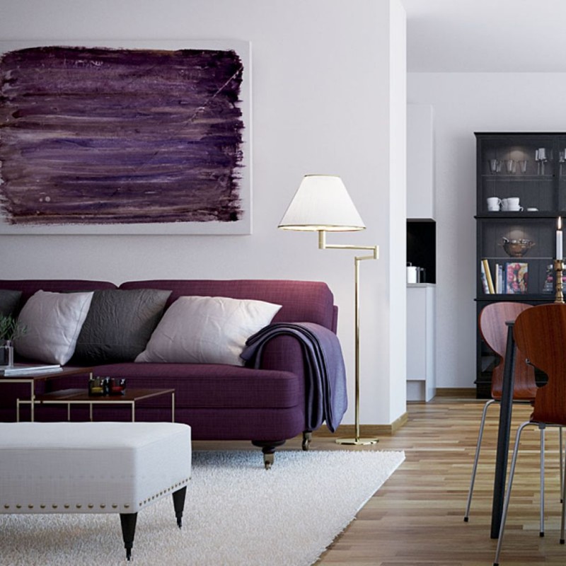 Pantone Color Of The Year Ultra Violet In Home Decor Ideas - Violet Home Decor