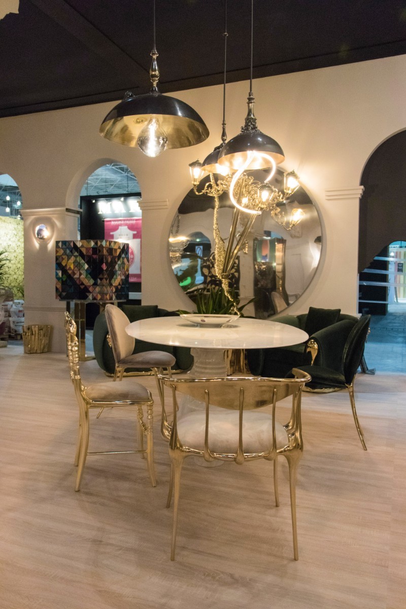 marble table