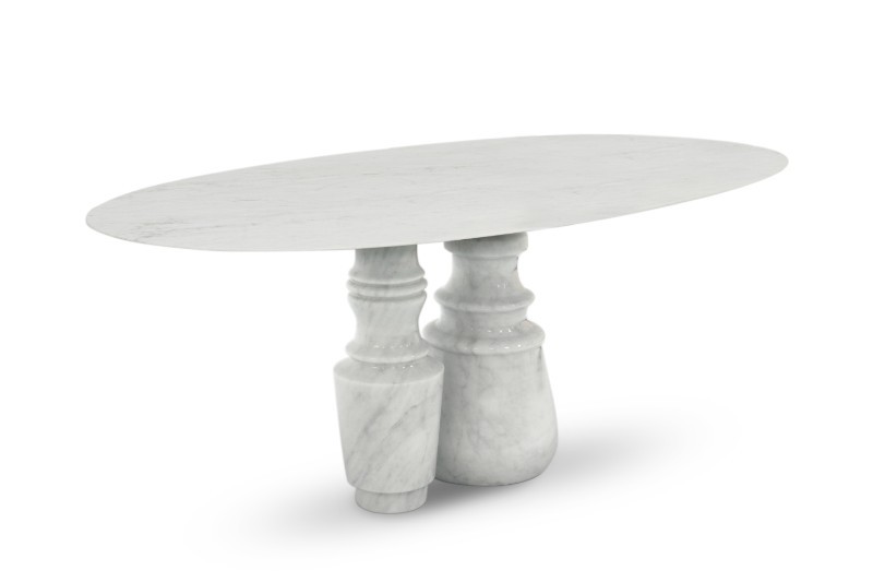 marble table